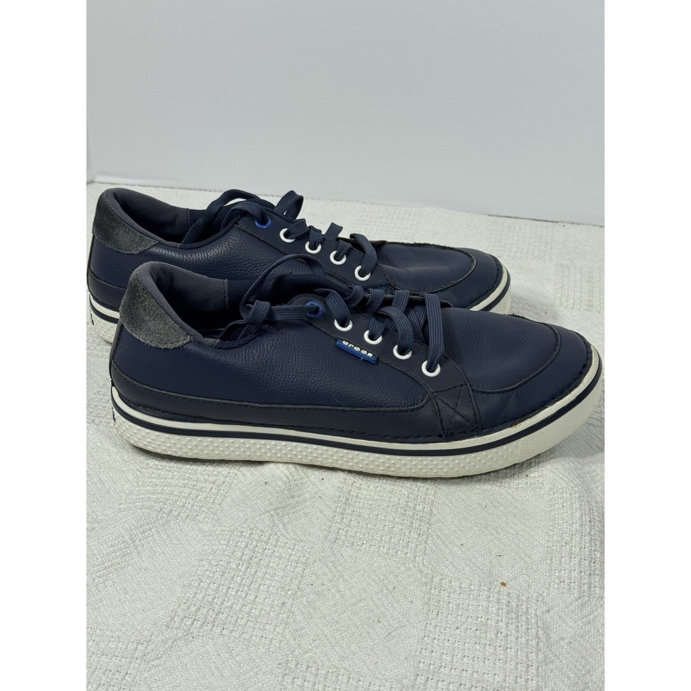 Crocs Mens Hank Haney Blue‎ Golf Shoes Size 8
